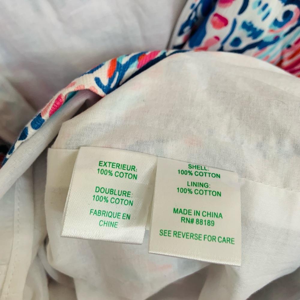 Lilly Pulitzer Petra Shell Me About It Dress Size 0 - Picture 8 of 9